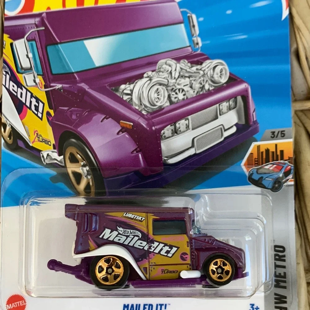 Mailed It Treasure Hunt Series Hot Wheels Purple Truck Mail Van HotWheels 2025 🆕